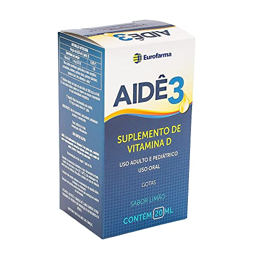 Vitamina D Aidê 3 Gotas Eurofarma 10ml