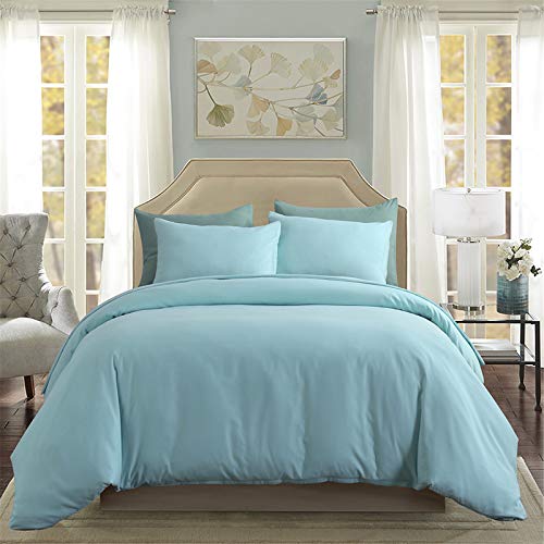 YYSZM Duvet Cover Bedding Pure Color Simple Soft And Comfortable 3-Piece Set 264x228cm