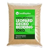 Swell Reptiles Leopard Gecko Bedding - Natural sand and soil substrate for arid reptiles
