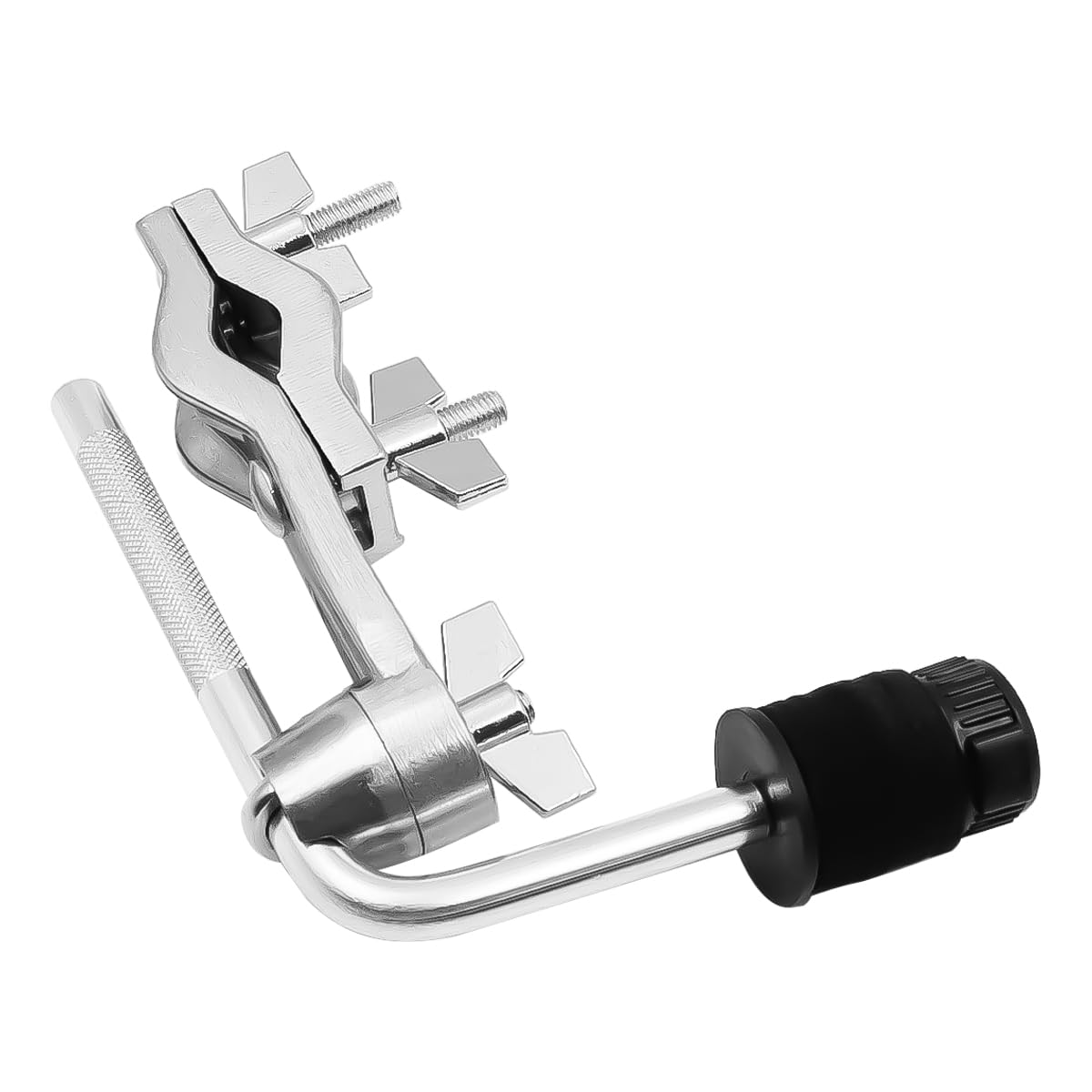 Abrazadera de Montaje para batería, Soporte para platillos, Clips de expansión para batería, Accesorios para batería de Jazz, Color Plateado