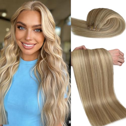 Highlight Sew in Hair Extensions Full Human Hair Salon-Level Hand