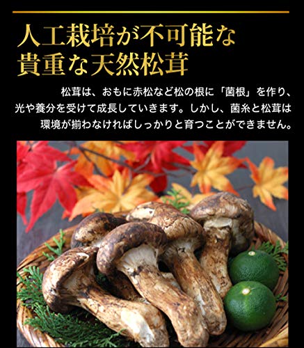 Amazon.co.jp: 国産 松茸 ひらき 約450g前後 4~8本程度 まつたけ