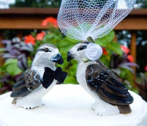Osprey Wedding Cake Topper Love Birds Bride Groom Engagement Anniversary