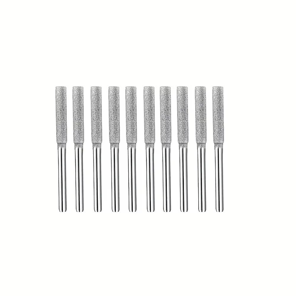 6-40mm 240 Ziarnistości Diamentowe Punkty Mocowane Na Cylindrze 6-8mm Trzpień Głowica Szlifierska Do Biżuterii Kamień Szkło Lapidarium Rzeźba (1 Szt.)(40mm)
