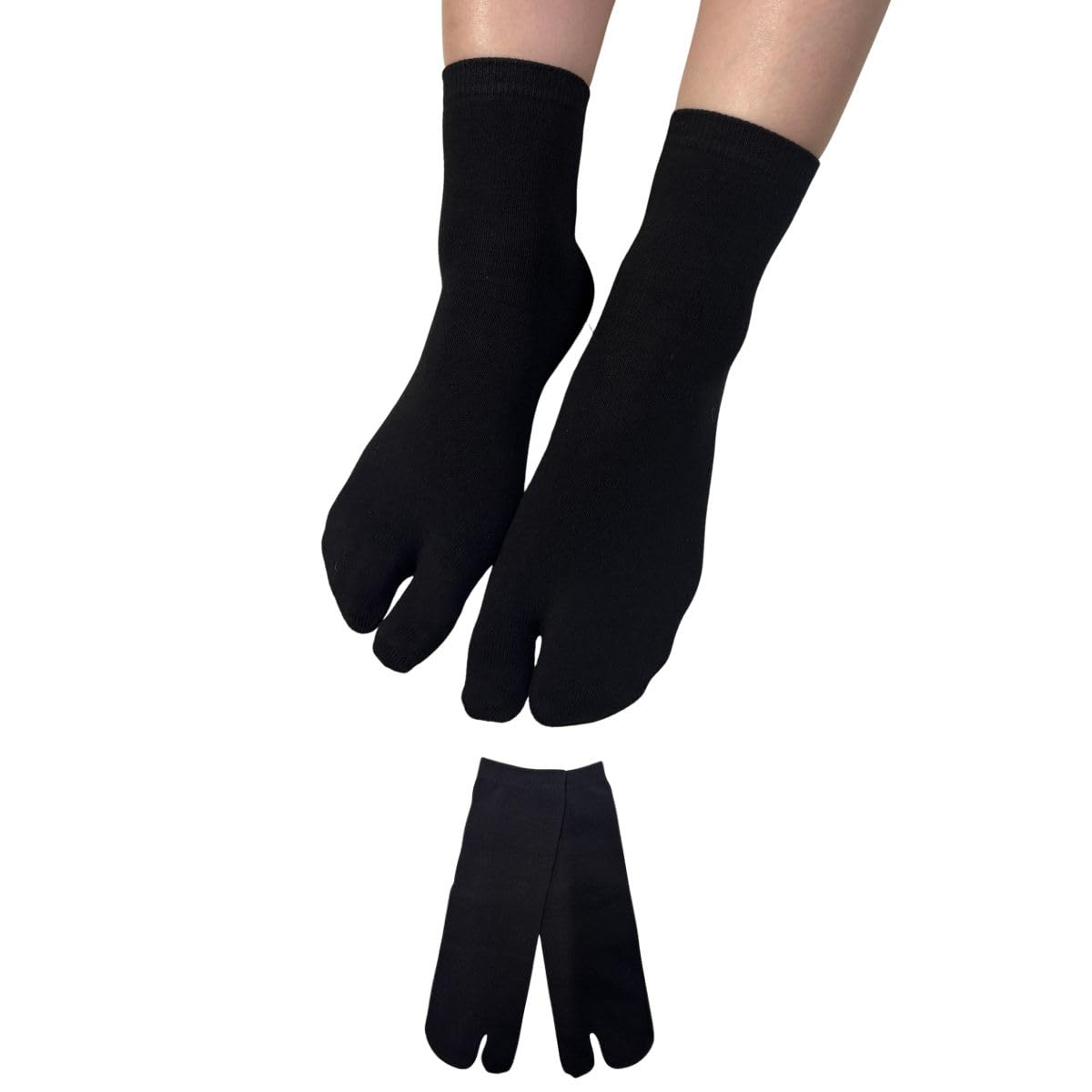 Tabi Socks, Made in Japan, Smooth, Cold Protection, Antibacterial, High Breathability, Deodorizing, Sweat Absorbent, Women's Socks, 8.7 - 9.4 inches (22 - 24 cm), AUTHENTIC : Clothing, Shoes & Jewelry