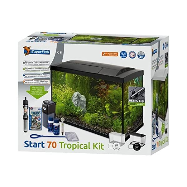 Superfish Start 70 Aquarium - Black