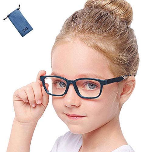 キッズ専用 ブルーライトカットメガネ ネイビー