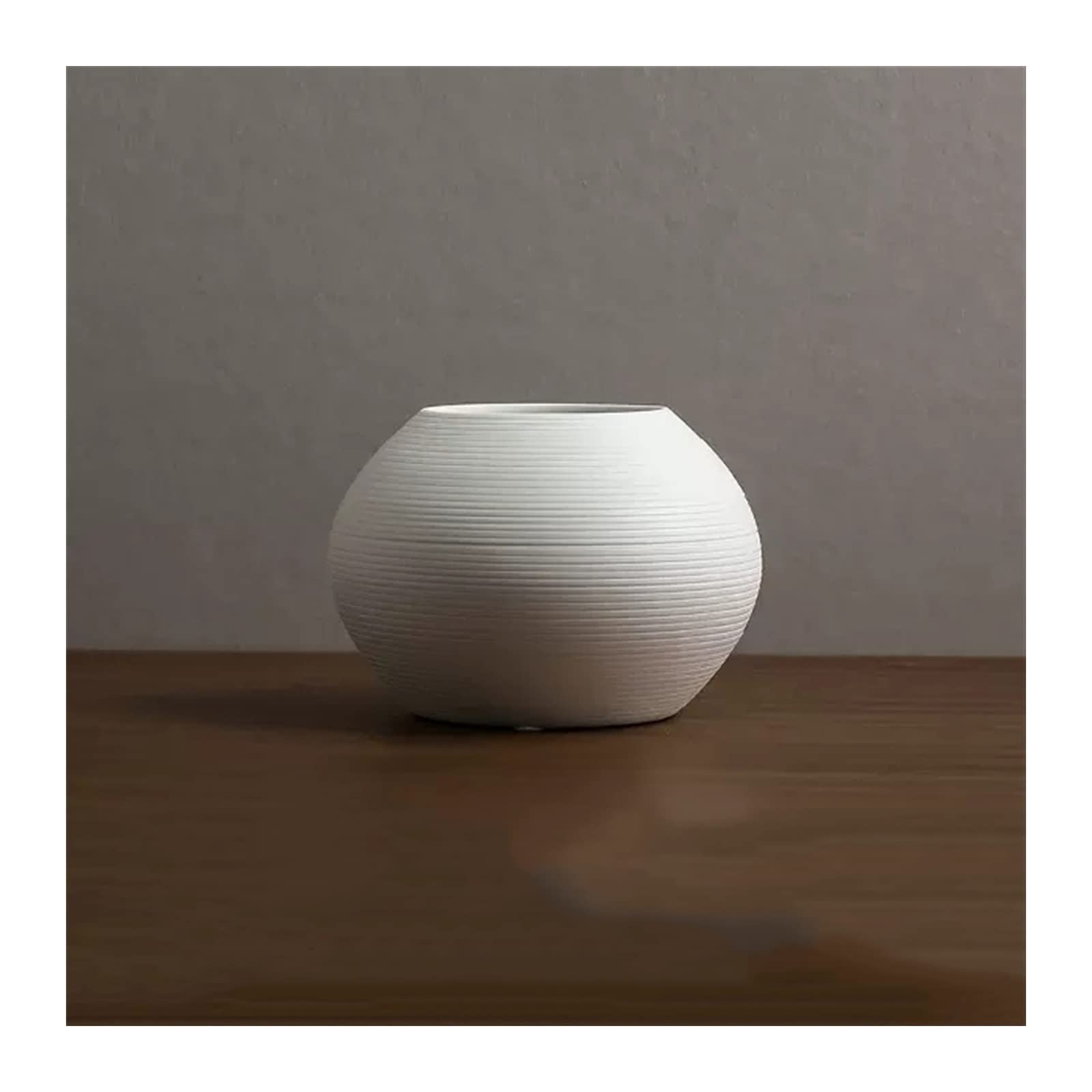 asdchZen Vases Simple Vase Hydroponic Culture Flowers Green Plants Vases Dried Flowers Flower Arrangement Decoration Bedroom Living Room Home Decoration Flowers Vases,One Color-A