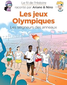 Paperback Le fil de l'Histoire raconté par Ariane & Nino - Les jeux Olympiques [French] Book