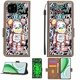 Cuero PU de alta calidad, muy ligero, con compartimentos para tarjetas, puede guardar tarjetas y dinero.