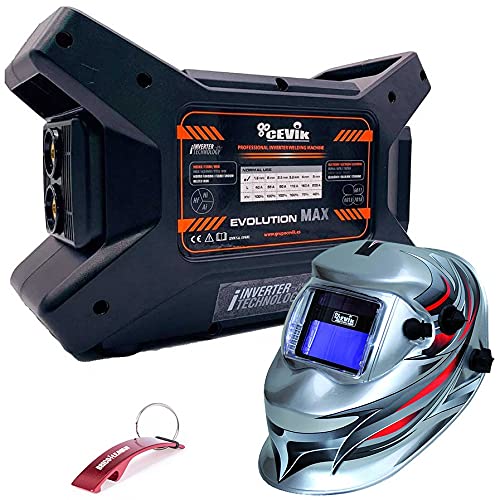 Soldador Inverter MMA Evomax200 200A + Pantalla Electrónica + Llavero Bricolemar (Con...