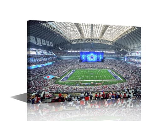Match de football en peinture sur toile décoration murale moderne cadre salon 30x45