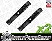 MowerPartsGroup (2) OEM Style Replacement Blades for Toro 38" Cut ZTR616 62014-7799 79-3061