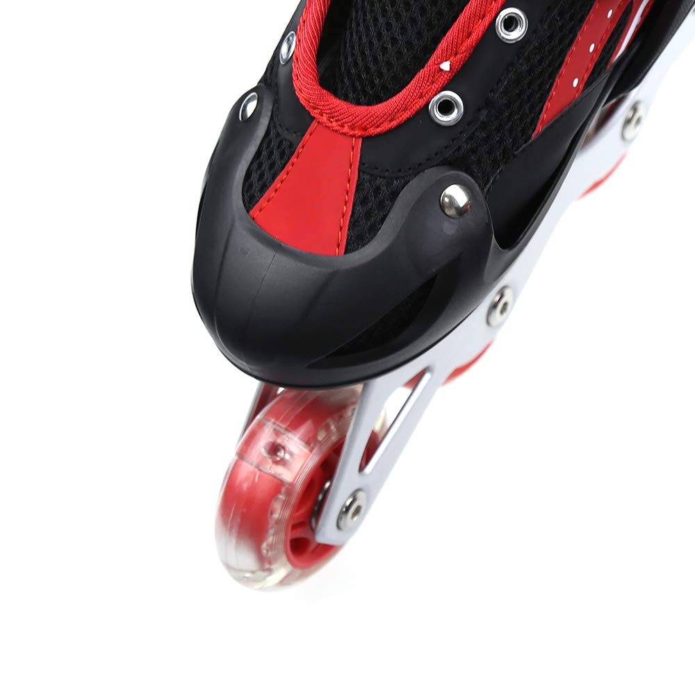 Rollers Online Bambino, Rollers Online Garcon&Ragazza, Rulli in Linea Regolabile Taglia Regolabile (Taglia 35-38) ABEC 7, Roller Bambino 4 Ruote