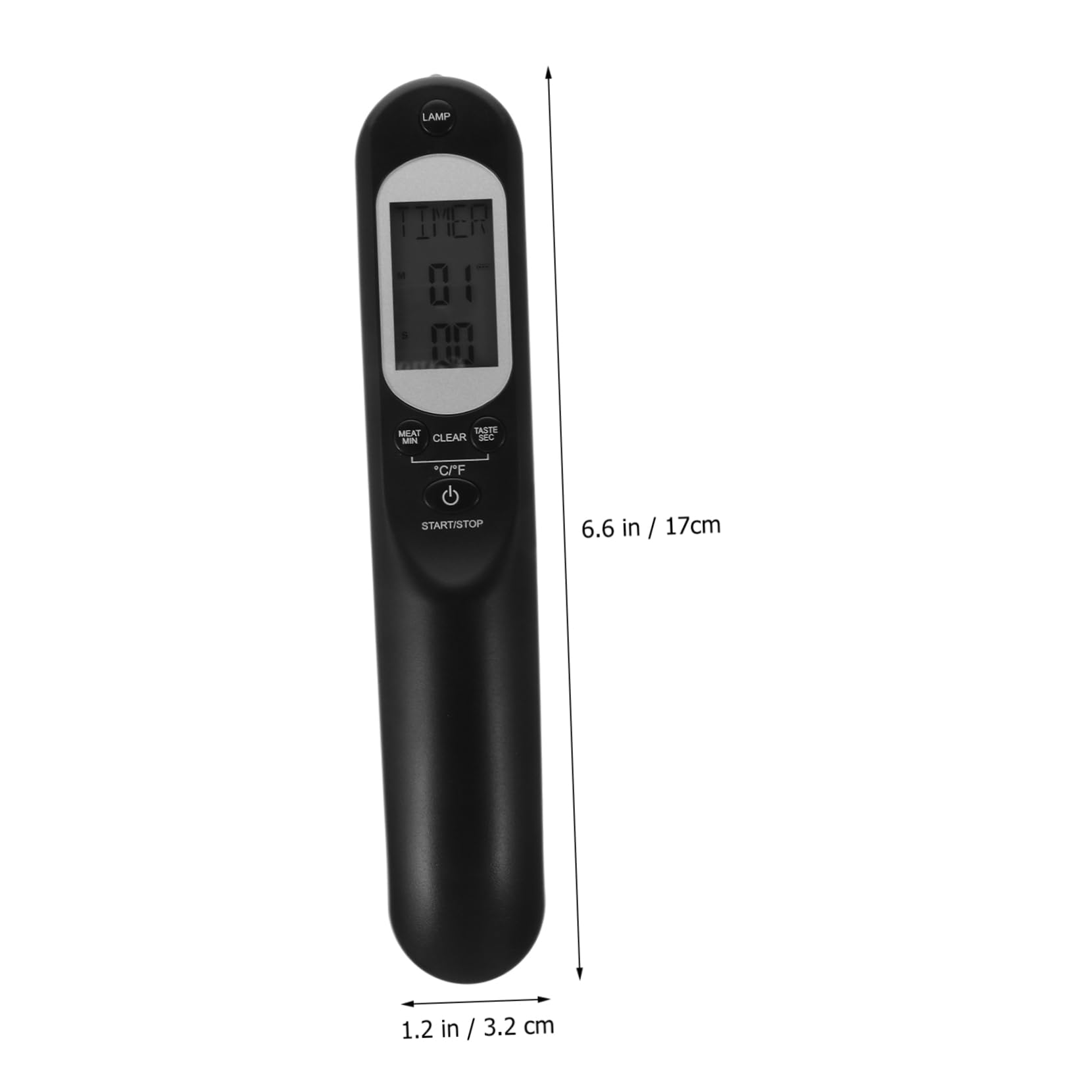 MAGICLULU 2sets Termometro Digitale Per Con Ricarica Usb Misuratore Di Temperatura Per Cucina e Barbecue Lettura Istantanea e Allerta Sonora Strumento Pratico Per Pollame Manzo e Suino