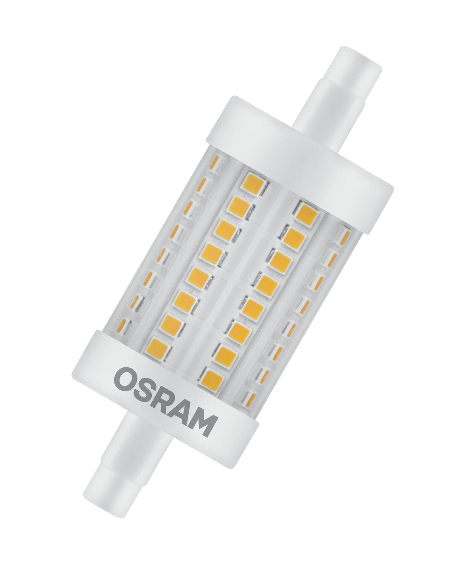 OSRAM Line Dim, Tubo LED: R7s, 8.50 W = Equivalente a 75 W, Bianco Caldo, 2700 K, Chiaro, Confezione Singola