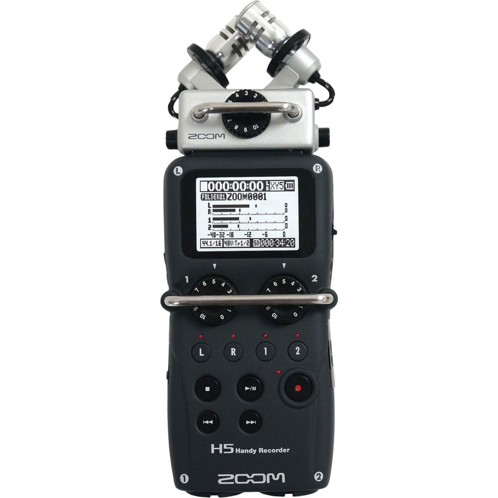 Amazon | Zoom H5 ハンディレコーダー 交換可能なマイクシステム付き