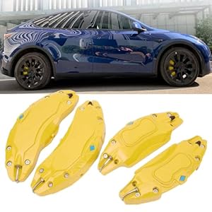 Elgaura Sport Bremssattelabdeckungen 4 Stk Gelb