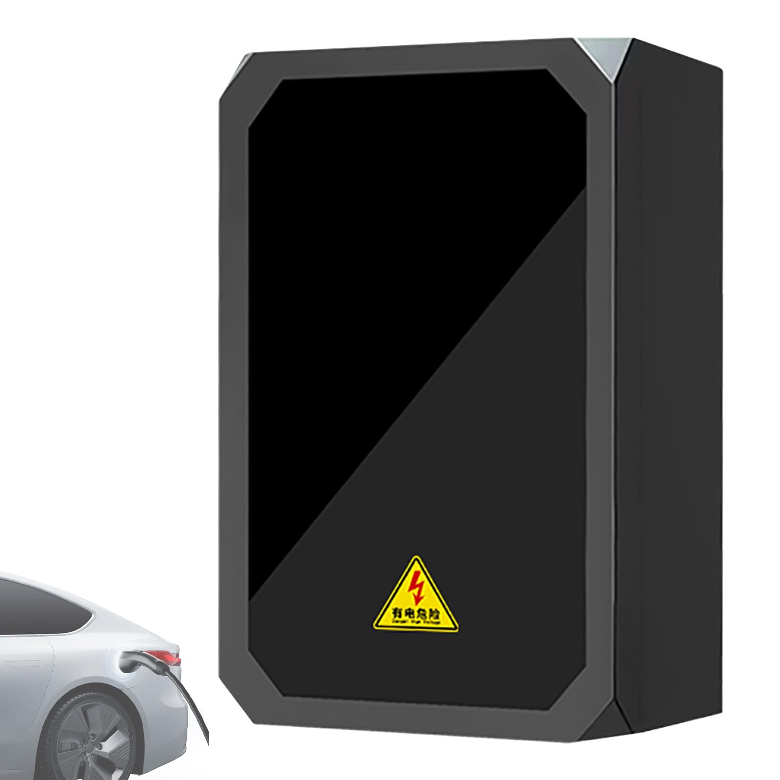 Boîtier de verrouillage pour chargeur de véhicule électrique étanche et antivol en extérieur