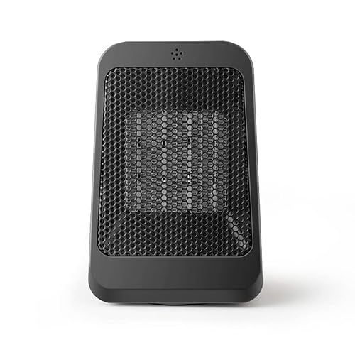 Dsplopk Heizlüfter 1200W, Fernbedienung und Touch-LED, heizung elektrisch, 60°-Oszillation, 7 Timer, 3 Modi, Mehrfachschutz, Thermostat und heizgerät energiesparend leise, Zuhause Cover