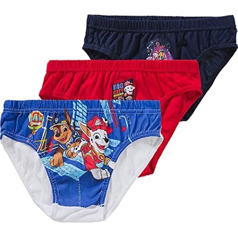 Conjunto de calzoncillos de la Patrulla Canina y Marshall para niños de YTG, 3 piezas Cover