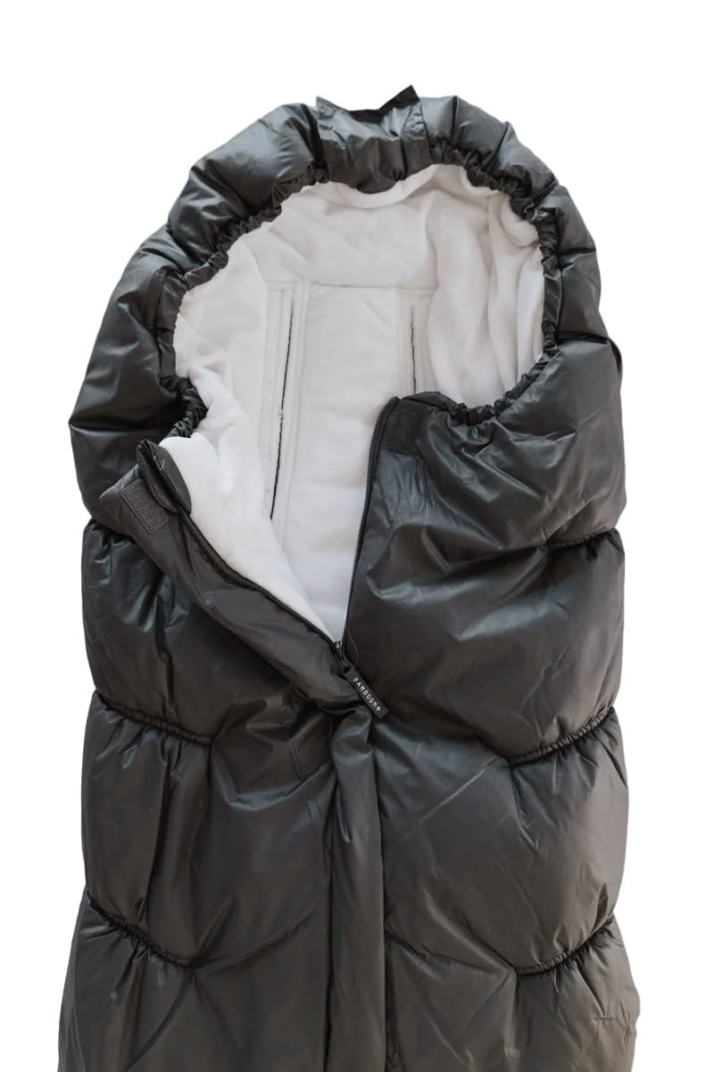 BAMBOOM Iglo - Saco de invierno para cochecito TOG 4.5 Antracita, gris antracita