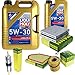 Produktbild QR-PARTS 69355081 Filter Set Inspektionspaket 6 Liter Motoröl Longlife III 5W-30 MANN-FILTER