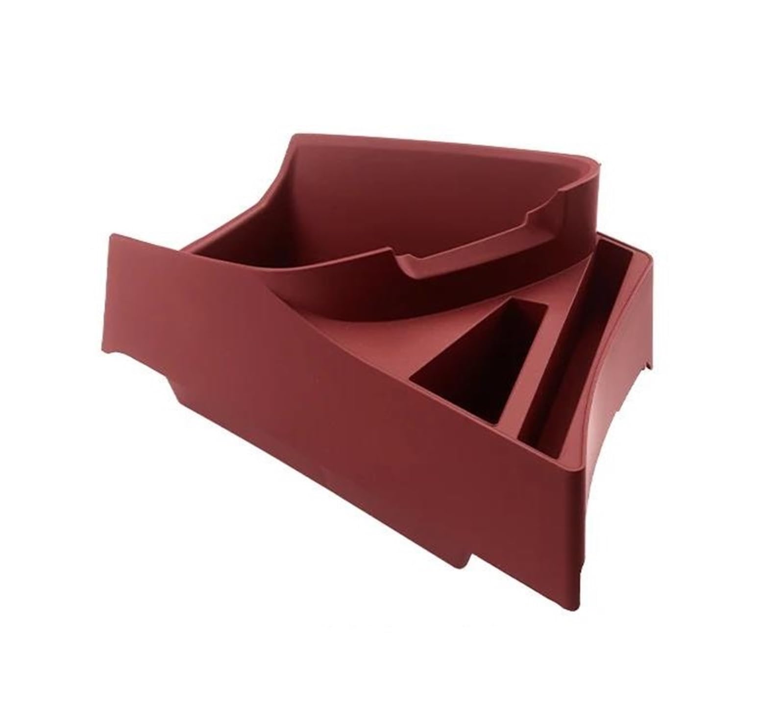 Fcaopcwama Red Abs Lhd For Bmw X1 F48 F49 X2 F39 2016-2022 Lhd Car Armrest Organizer Center Console Extra Storage Box Auto Interior Car Armrest Storage Box