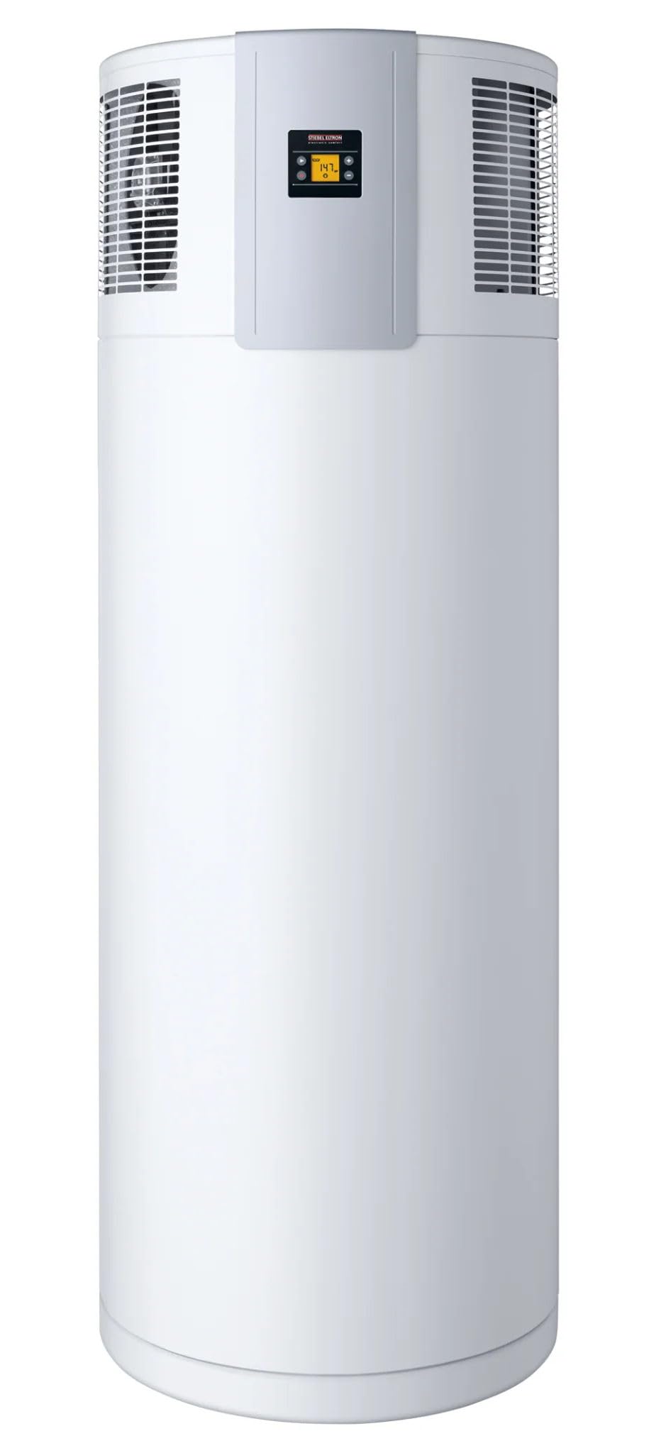 Stiebel Eltron 233058 Accelera 220 E Heat Pump Water Heater; 240V; 324 CFM; 58-gallon Capacity; 15A Circuit Braker; Temperature Range Between 42 and 108 Degrees Fahrenheit; Digital Display