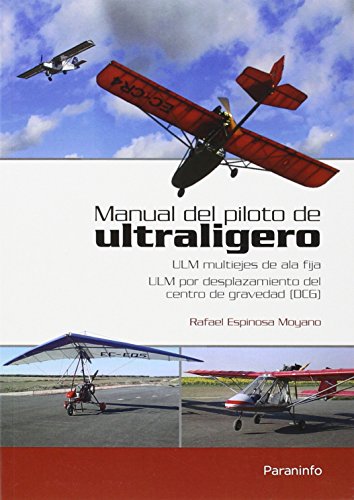 MANUAL DEL PILOTO DE ULTRALIGERO. ULM multiejes de ala fija. ULM por desplazamiento del centro de gr MANUAL DEL PILOTO DE ULTRALIGERO. ULM multiejes de ala fija. ULM por desplazamiento del centro de gr