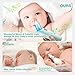 BEBUL Baby Nasal Aspirator Electric Nose Cleaner with 3 Suction Levels, LCD Screen, Flashlight and Music, Battery Operated Nose Suction Aspirator for Infant & Toddler (Light Green)