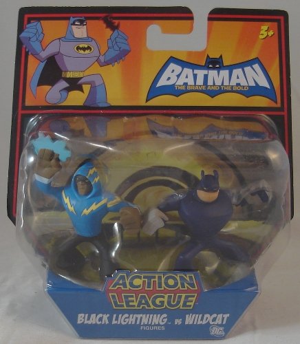DC Batman Brave And The Bold Action League - 2 Figure Mini Dr. Fate Vs Wotan, Articolate, Con Diorama, Giocattolo Per Bambini Dai 3 Anni