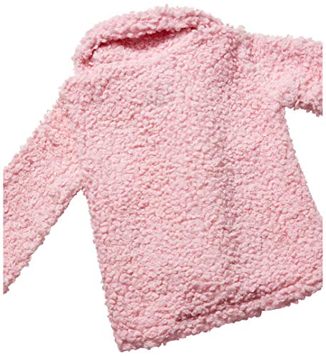 Casaco infantil de pêlos, Quimby, Meninas, Rosa, 8