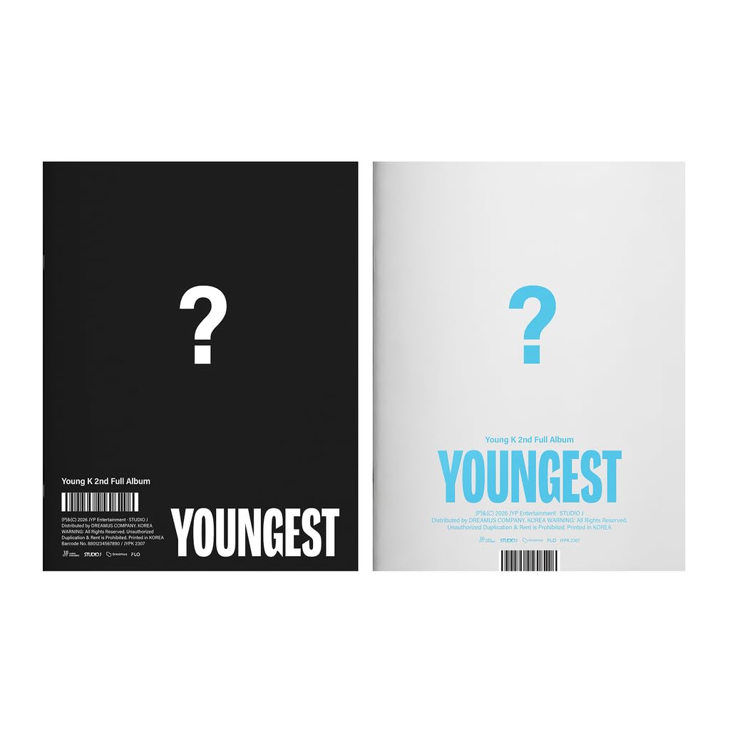 Young K - 2nd Full Album YOUNGEST Photobook Ver. CD+Pre-Order Gift (Random ver.)