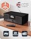 DAB Radio mit CD Player und Bluetooth | 60W Stereoanlage | Kompaktanlage mit USB | CD Player HiFi | UKW Radio Musikanlage | Digitalradio mit CD Player & Fernsteuerung | Küchenradio | OAKCASTLE DAB500