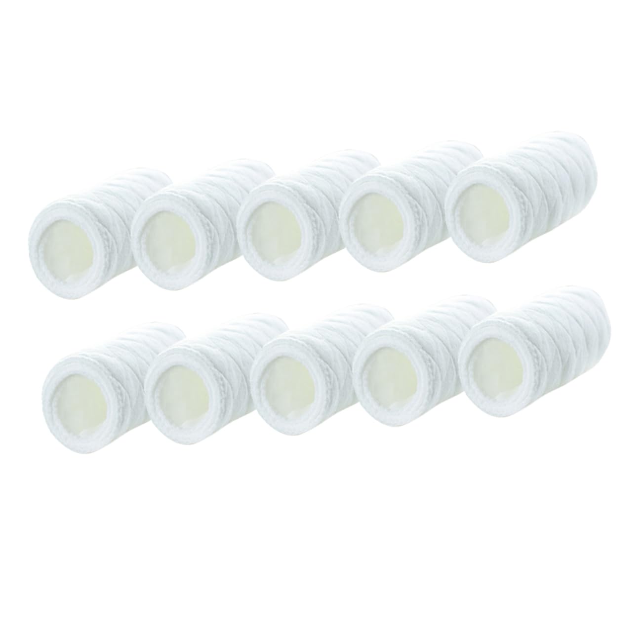 Totority Newborn Diapers 3-ply Cotton Reusable Washable Breathable Leak-Proof Diaper Covers