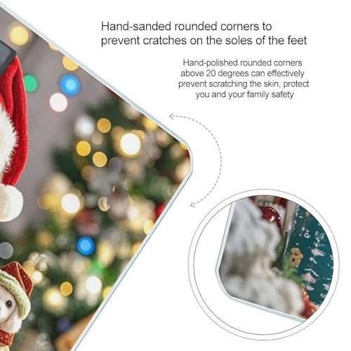 Báscula Digital Merry Christmas Dog de Vidrio Templado miniatura 4