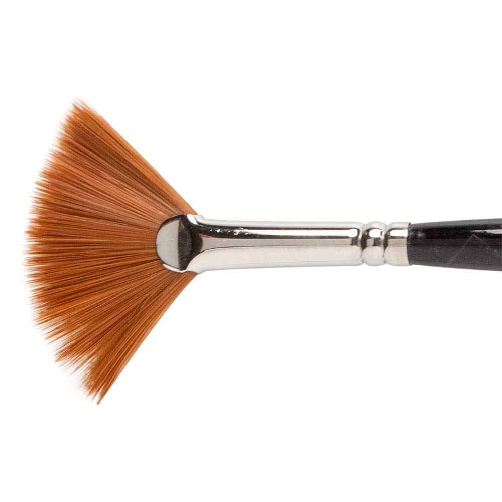 Pro Arte : Prolene Fan Synthetic Watercolour Brush Series F Size Medium