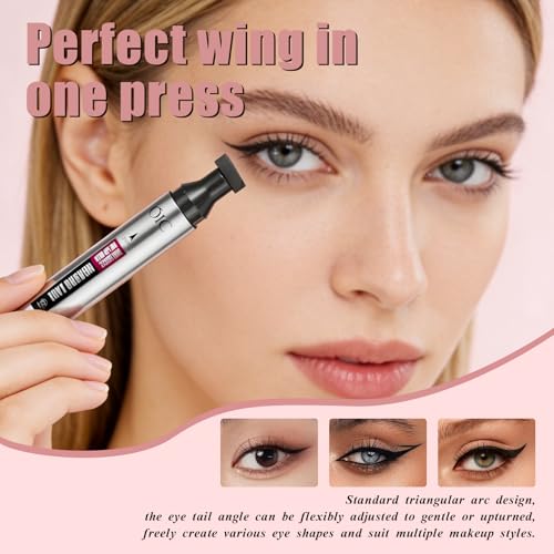 Delineador Líquido para Ojos QIC Winged Eyeliner Stamp miniatura 5