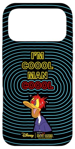 Disney Hot Ones Donald Duck I'm Coool Man Coool Neon Logo �X�}�z�P�[�X iPhone 17 Pro Max �p