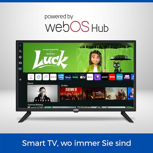 CELLO 24" Smart TV LG WebOS HD Ready Fernseher mit Triple Tuner S2 T2 FreeSat Bluetooth Disney+ Netflix Apple TV+ Prime Video – Bild 4