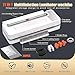4-Roller Commercial Laminating Machine, 3-10 Mil Thickness Laminator Machine, Fast 55s Warm-Up & 1000mm/min Laminating Speed for Laminating 11x17 & A3 Size, Includes 30 Sheets for Office, School