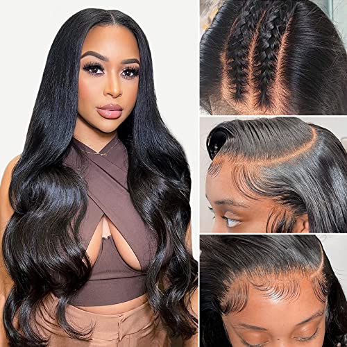 180 Density Hd Lace Front Wigs Human Hair Glueless 5x5 Hd Lace Closure Wigs Human Hair,10A Body Wave Hd Transparent Lace Front Wigs Human Hair Pre Plucked ,Closure Wigs Human Hair