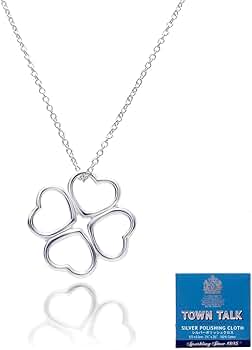 Amazon | [ティファニー] ネックレス ハート クローバー ペンダント