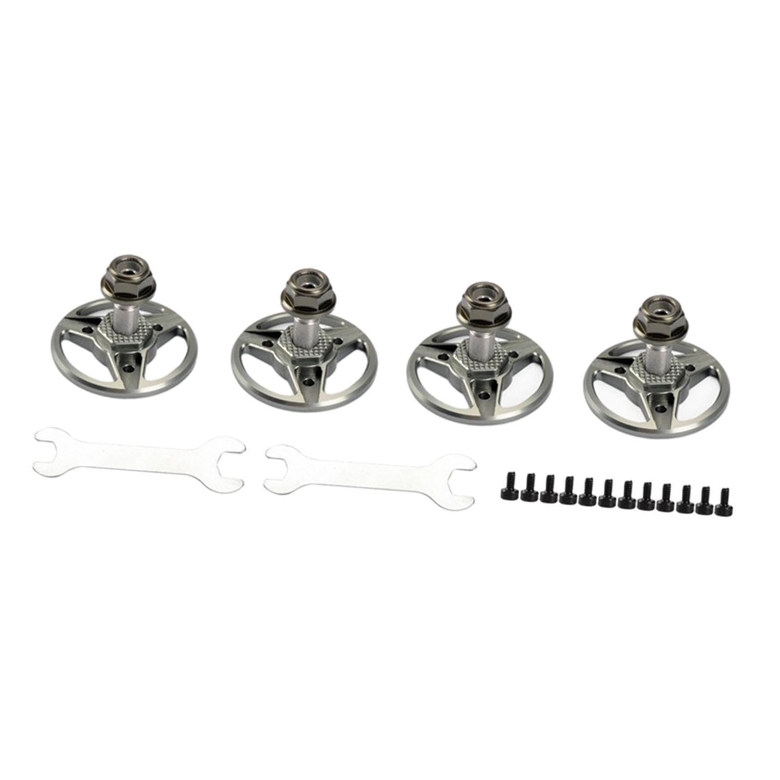 Base de montaje de hélice premium Incluye placas adaptadoras de motor para dron RC Hardware esencial para FPV y otros drones Soporte de hélice