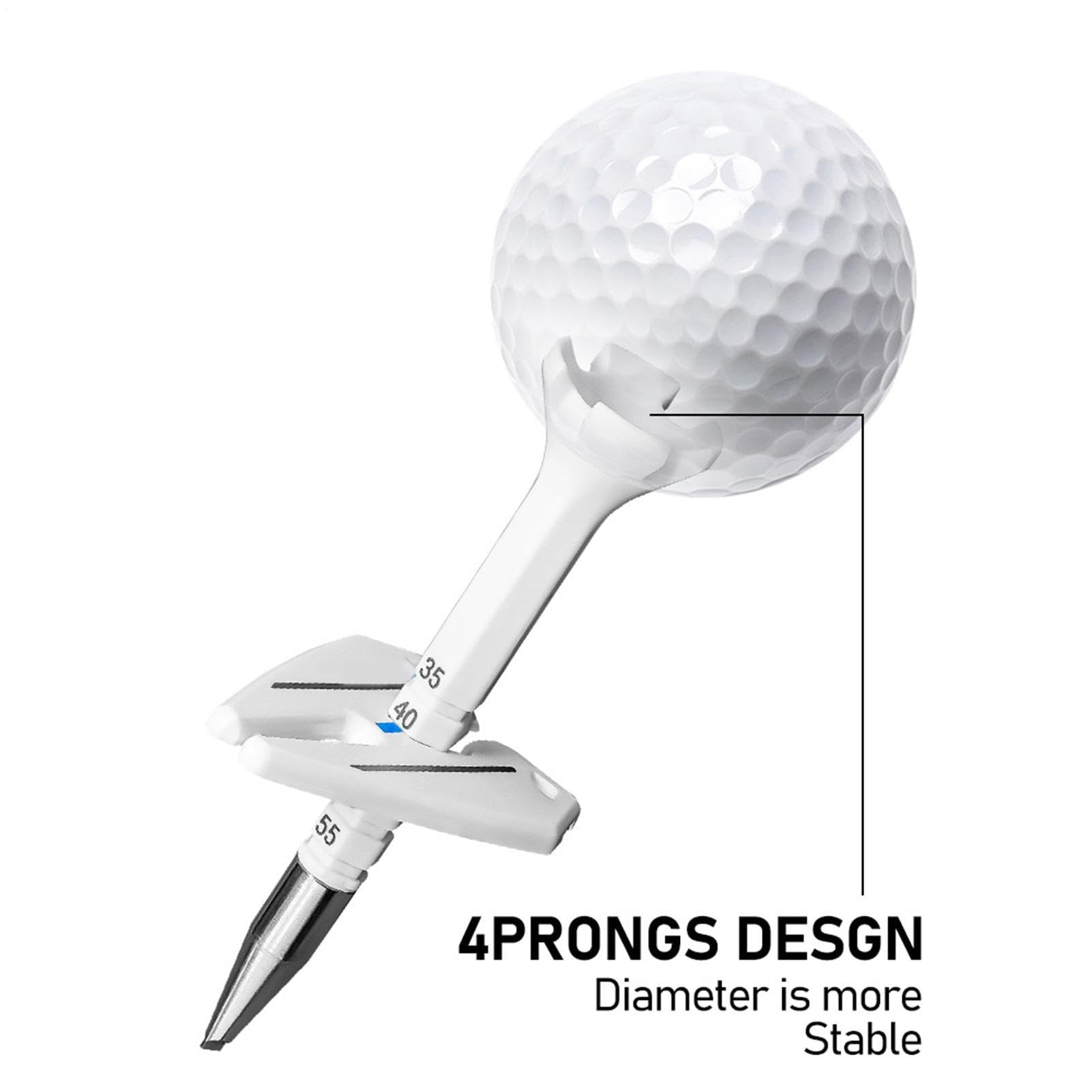 Tee Golfowe | Akcesoria Na Pole Golfowe - Tee golfowe treningowe,Dla Mężczyzn, Kobiet, Dorosłych, Młodzieży, Nastolatków, Golfistów, Sportowców, Rodziny, Do Ogrodu, Na Zewnątrz I
