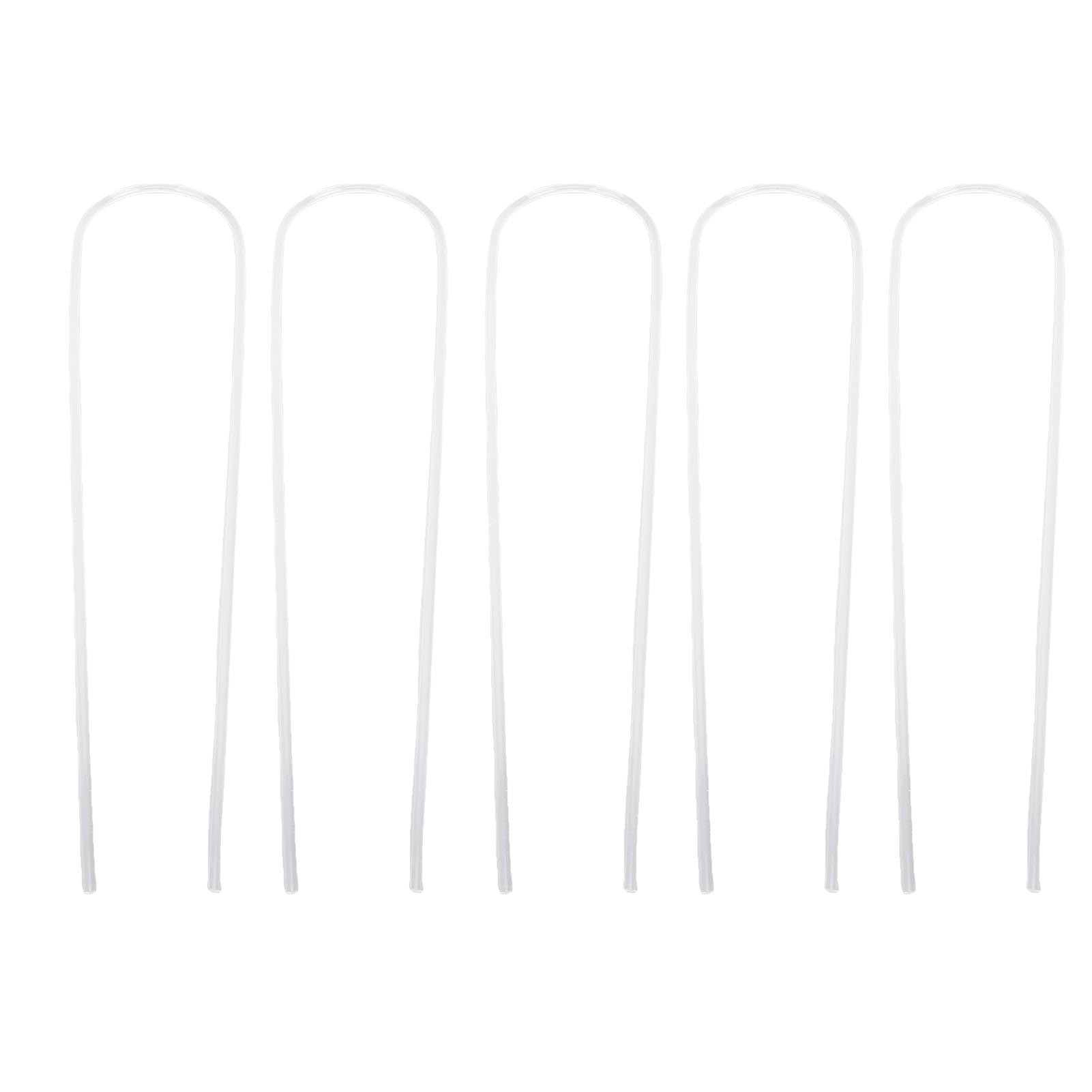 Support de plante en acrylique pour redresser les tiges en pot
