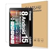 For LUCA TE08D2M64-V1B/LUCA TM08E2W74-AZ1B/山善(YAMAZEN) QA15-80 フィルム (IRIS OHYAMA)アイリスオーヤマ/山善(YAMAZEN) タブレット 8インチ 対応 フィルム 強化ガラス 高感度タッチ 高透過率 硬度9H 指紋防止 Greerass 気泡防止 撥水撥油 耐衝撃 貼り付け簡単 液晶保護 超薄飛散防止