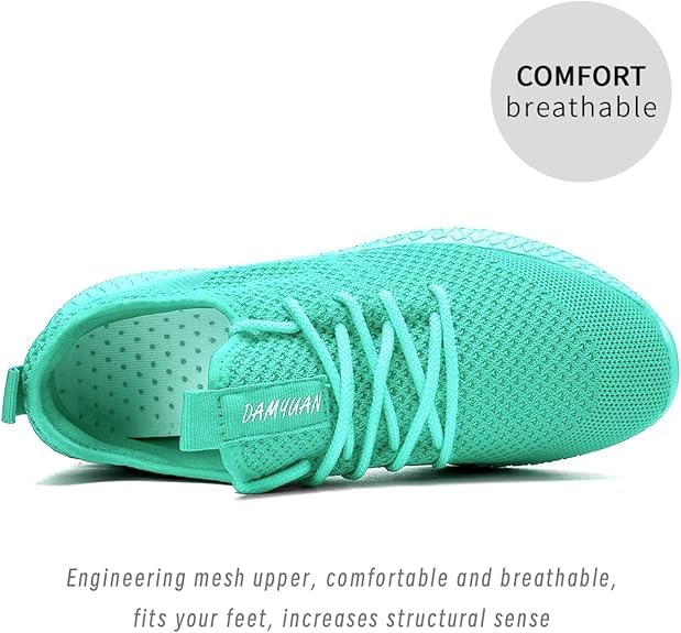 Image of Running Shoes for Women Slip On Tennis Walking Sneakers Sport Fashion Casual Workout Gym Athletic Hiking Nurse Non Slip Lightweight Breathable Trainers
