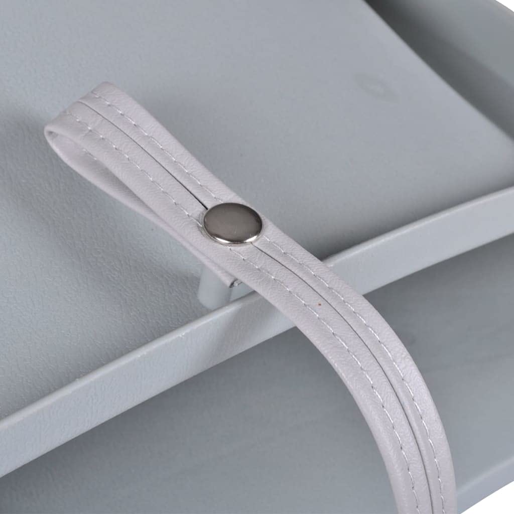 Bootssitze 2 Stk klappbare Rückenlehne ohne Kissen aus Kunststoff 41x51x48 cm grau für Segelboot Yacht Jolle Katamaran mit Befestigung für Deck und Kajüte